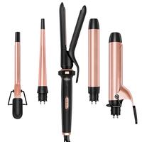 [Deal Day] Ufree 5 in 1 Curling Iron with Interchangeable Ceramic Barrels, Curling Wand Set with Flat Iron Hair Straightener,...