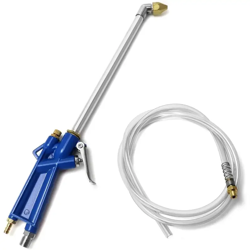 Air Blow Gun Pneumatic Engine Cleaning Gun with 4Ft Hose, Cleaning Degreaser Sprayer Tool