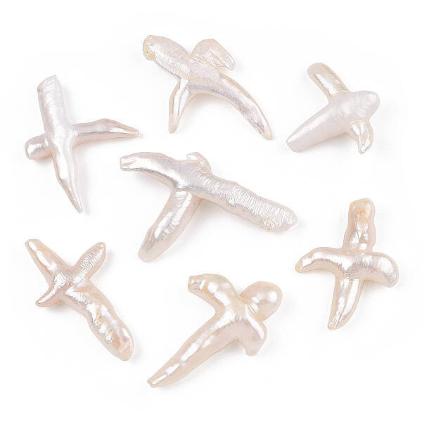 Natural Keshi Pearl Beads
