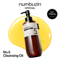 [numbuzin official shop] No.5 Cleansing Oil | Glutathione C Facial Spa Cleanser | Gentle Cleanser for Blackhead, Pore, Makeup...