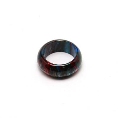 Plain Dome Acrylic Finger Rings for Women