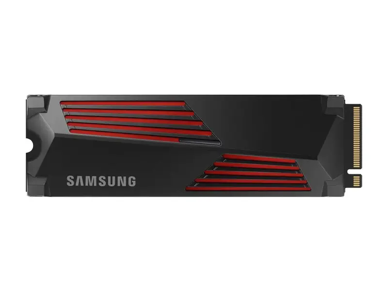 SAMSUNG SSD 990 PRO with Heatsink 2TB, PCIe 4.0, Sew. Read Speeds Up-to 7,450MB/s, Compatible with PlayStation®5 (MZ-V9P2T0C...