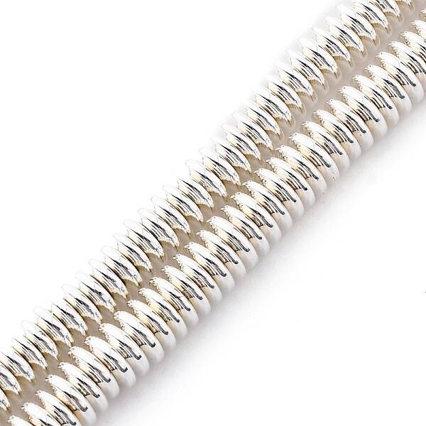 Electroplated Non-magnetic Hematite Beads Strands