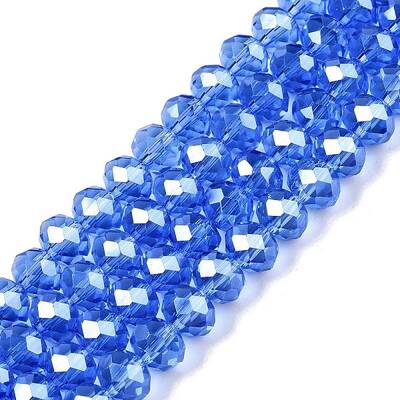 Electroplate Glass Beads Strands
