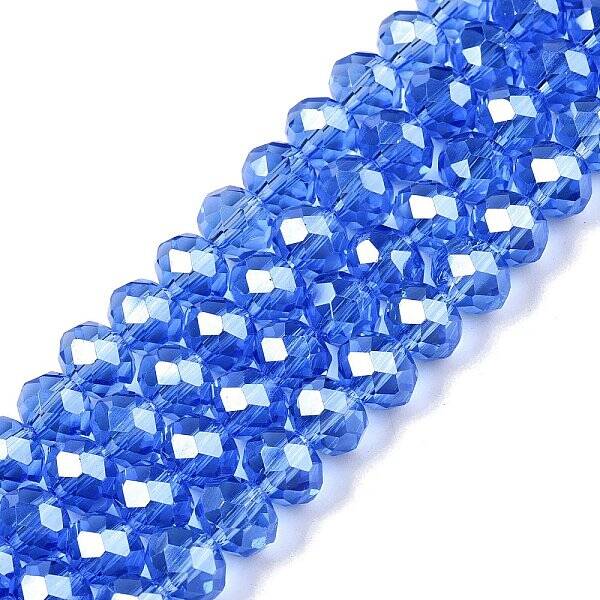 Electroplate Glass Beads Strands