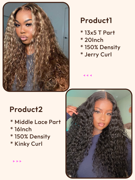 2 Wigs $148 for 20