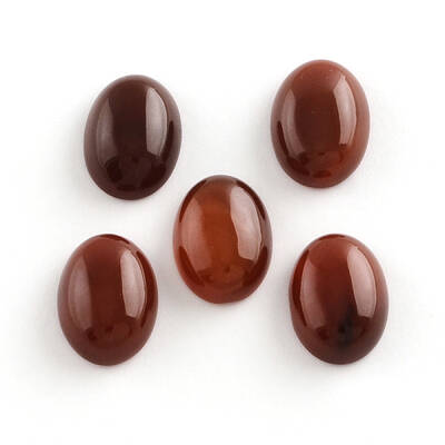 Natural Red Agate Gemstone Cabochons