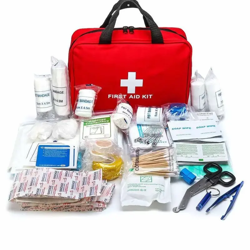 Outdoor First Aid Kit, Portable Emergency Bag, Emergency Supplies and Accessories for Multi-purpose Use, Emergency Kit for Hu...