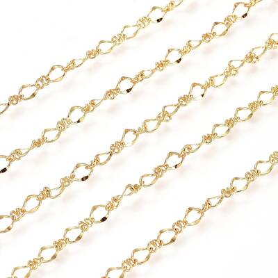 Brass Figure 8 Chain