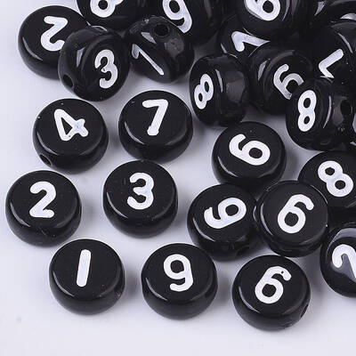 Opaque Acrylic Beads