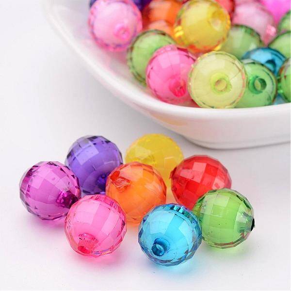 Transparent Acrylic Beads