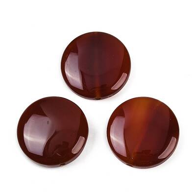 Natural Red Agate Beads