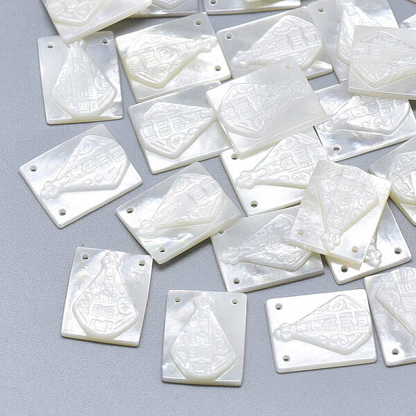 Natural White Shell Mother of Pearl Shell Pendants