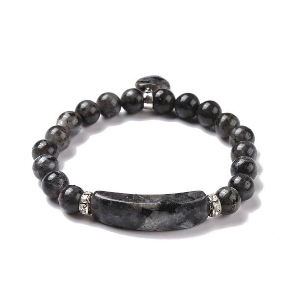 Natural Labradorite Stretch Bracelets