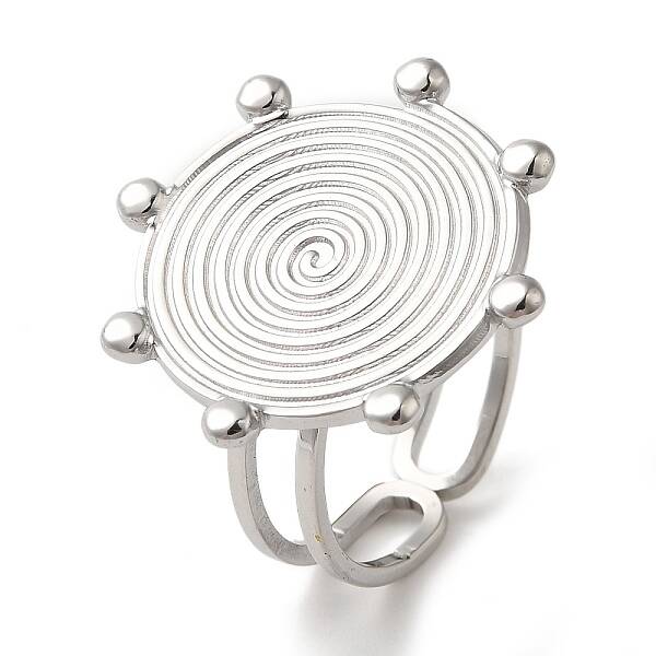 Ion Plating(IP) 304 Stainless Steel Finger Rings