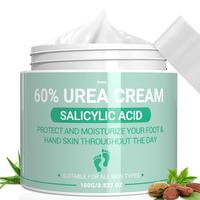 60% Urea Cream, Moisturizing Nourishing Foot Care Cream for Soothing Dry Skin, Smoothing Hydrating Foot Care Product for Dail...