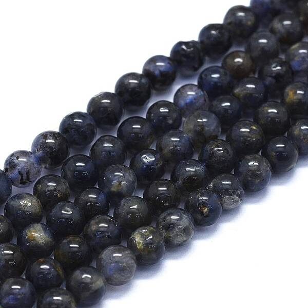 Natural Iolite Beads Strands