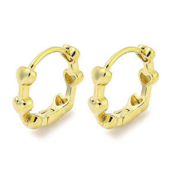 Brass Hoop Earrings