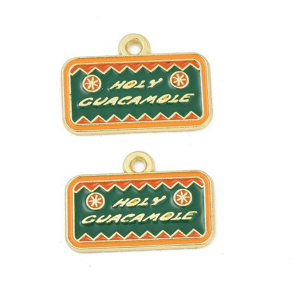 Cinco De Mayo Theme Alloy Enamel Pendants