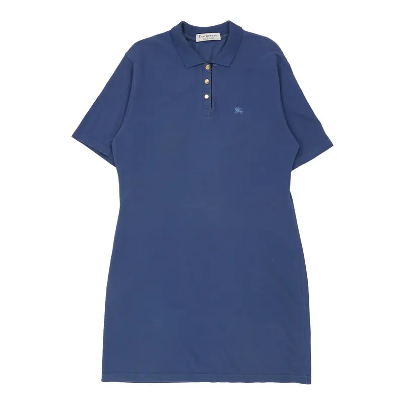 Burberry Polo Dress - Large Navy Cotton | Size: large