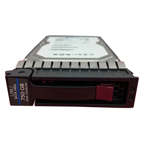 459320R-001 HP 750GB 7200RPM SATA 3Gb/s NCQ Hot-Pluggable LFF 3.5-inch Midline Hard Drive for Gen1/7 ProLiant Server