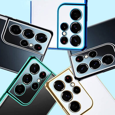 Phone Case Electroplating Transparent Ultra-thin Anti-fall Samsung Galaxy Soft Shell Phone Cover