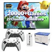 2025 Upgraded Retro Game Stick with 20,000+ Games,Wireless HDMI Output, Plug and Play, Support Including 25 Emulators& 2.4G G...