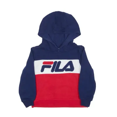 FILA Hoodie Red Pullover Boys 3 Years