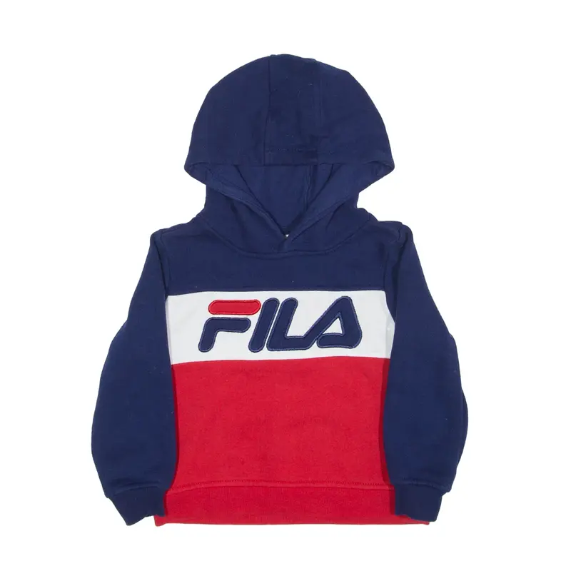 FILA Hoodie Red Pullover Boys 3 Years