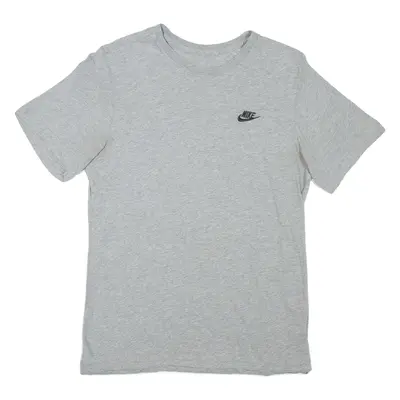 NIKE Mens T-Shirt Grey S