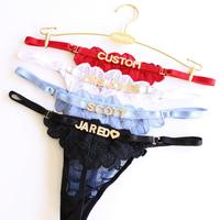 Custom Lace Underwear for Women • Name Thong • Custom Thong With Name • Personalized Panties • Sexy Valentines Day Me...