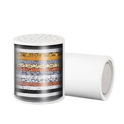 18 Stage Shower Filter Replacement Cartridge without Filter, 1 Count Easy to Replace Filter Accessories for Bathroom & Househ...