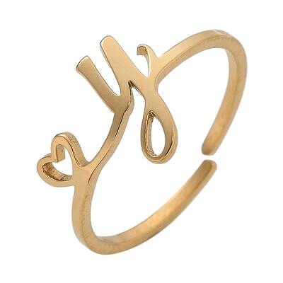 304 Stainless Steel Cuff Rings for Women