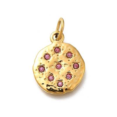 304 Stainless Steel Rhinestone Pendants