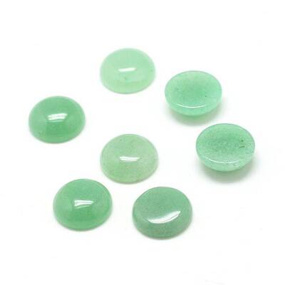 Natural Green Aventurine Gemstone Cabochons