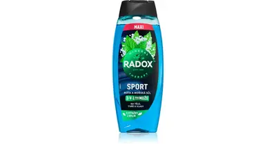 Radox Mineral Therapy shower gel for men maxi mint and sea salt 450 ml
