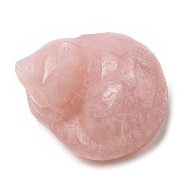 Natural Rose Quartz Display Decorations
