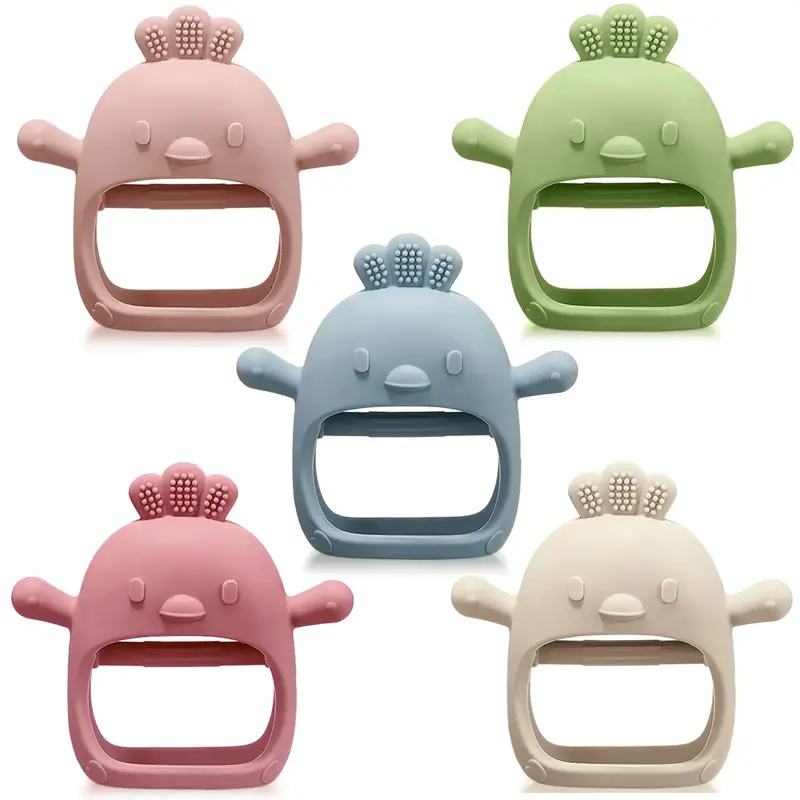 Baby Silicone Teething Toy, Safe BPA-Free Design, Soft Durable Material, Perfect Gift for Newborns & Infants, Teething Relief...