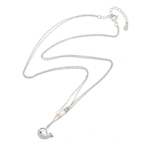 925 Sterling Silver with Shell Necklaces