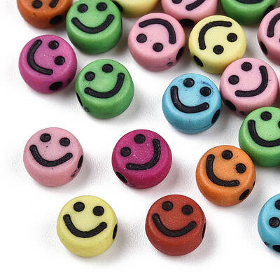 Opaque Craft Acrylic Beads
