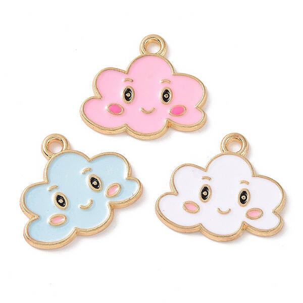 Alloy Enamel Pendants