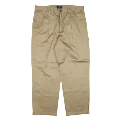 LEVI'S Dockers Trousers Beige Classic Tapered Mens W36 L30