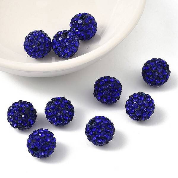 Pave Disco Ball Beads