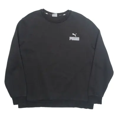 PUMA Mens Sweatshirt Black XL
