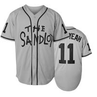 [dealsforyoudays]Sandlot Mens Baseball Jersey Benny Jet Rodriguez #30 Costume 90s Movie Fashion Stitched Shirt White/Grey/Blu...