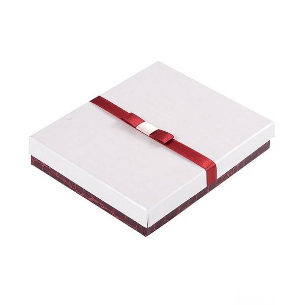 Rectangle Jewelry Set Cardboard Boxes