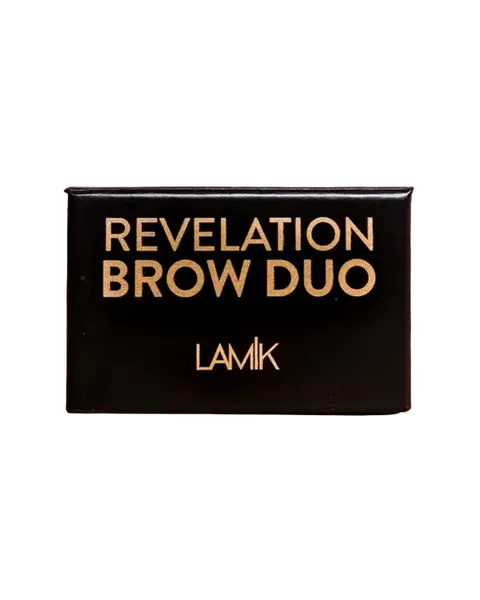 Revelation Brow Duo | Brow Color: Soft Black Brow Powder | Sculpting Creme: Glorious
