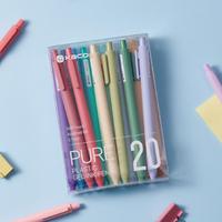 Kaco PURE Gel Pens Set 20 Pieces - Vibrant Assorted Colors Ink, 0.7 mm Medium Point, Ergonomic Design, Smooth Writing Experie...