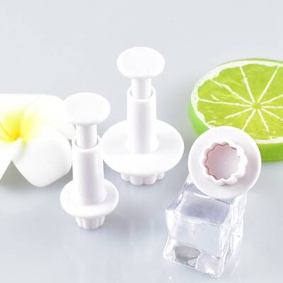 Plastic Cookie Fondant Stamper Set