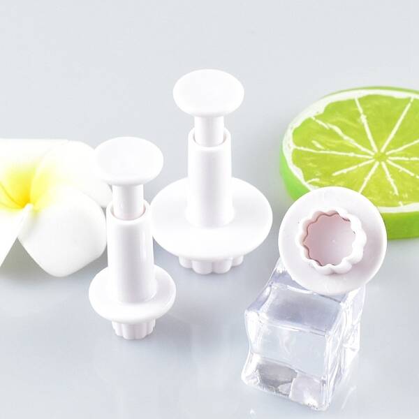 Plastic Cookie Fondant Stamper Set
